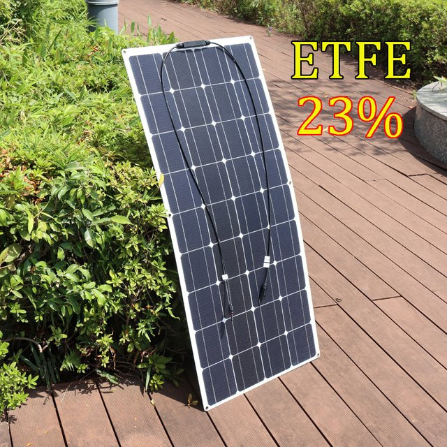 xinpuguang ETFE PET Flexibles Solarpanel Photovoltaikpanel für 12V Batterieladegeräte in Wohnmobil, Auto und Boot - Bild 1