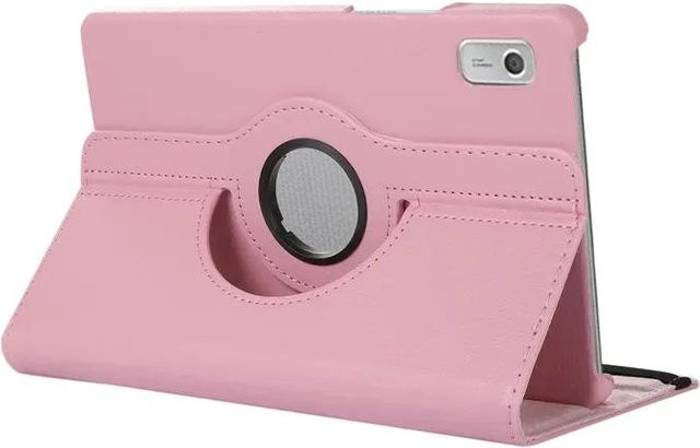 Lenovo Tab M9 Schutzhülle mit 360 Grad drehbarem Ständer in Rosa - Bild 1
