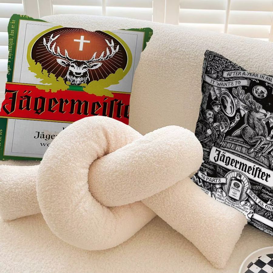 Dekorativer Jägermeister Kissenbezug in Multicolor für Sofa und Heimdekoration - Bild 5