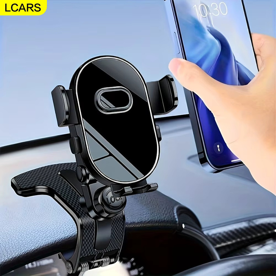 Lcars Multifunktionale Universelle Auto-Handyhalterung für das Armaturenbrett in Schwarz mit Anti-Rüttel-Funktion - Bild 3