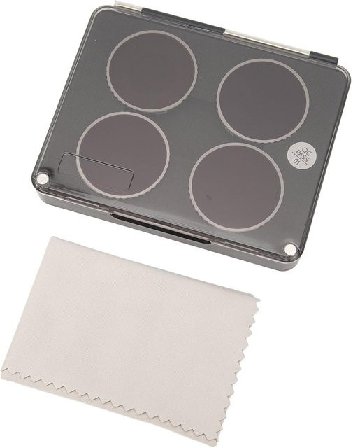DJI Neutraldichtefilter-Set ND8 ND16 ND32 ND64 für Osmo Action 4 in Grau - Bild 1