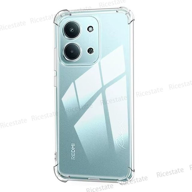 Stoßfeste Silikon-Schutzhülle für Xiaomi Redmi Serie, Transparente TPU Handyhülle - Bild 1