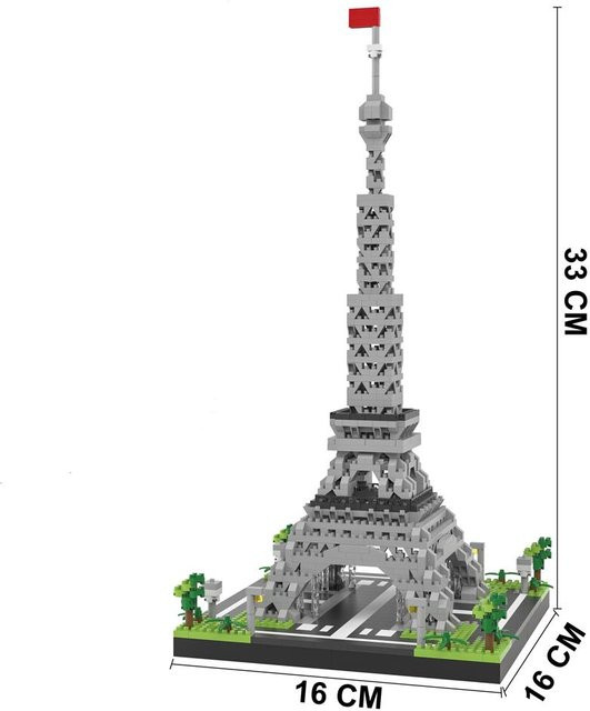 Linyi toy Eiffelturm Turm, Architektur, ab 14 Jahren - Bild 1