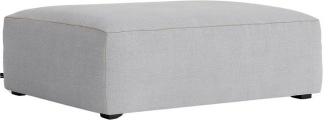 HAY Mags Soft Ottoman Small Polsterhocker in Grau mit minimalistischem Design - Bild 1