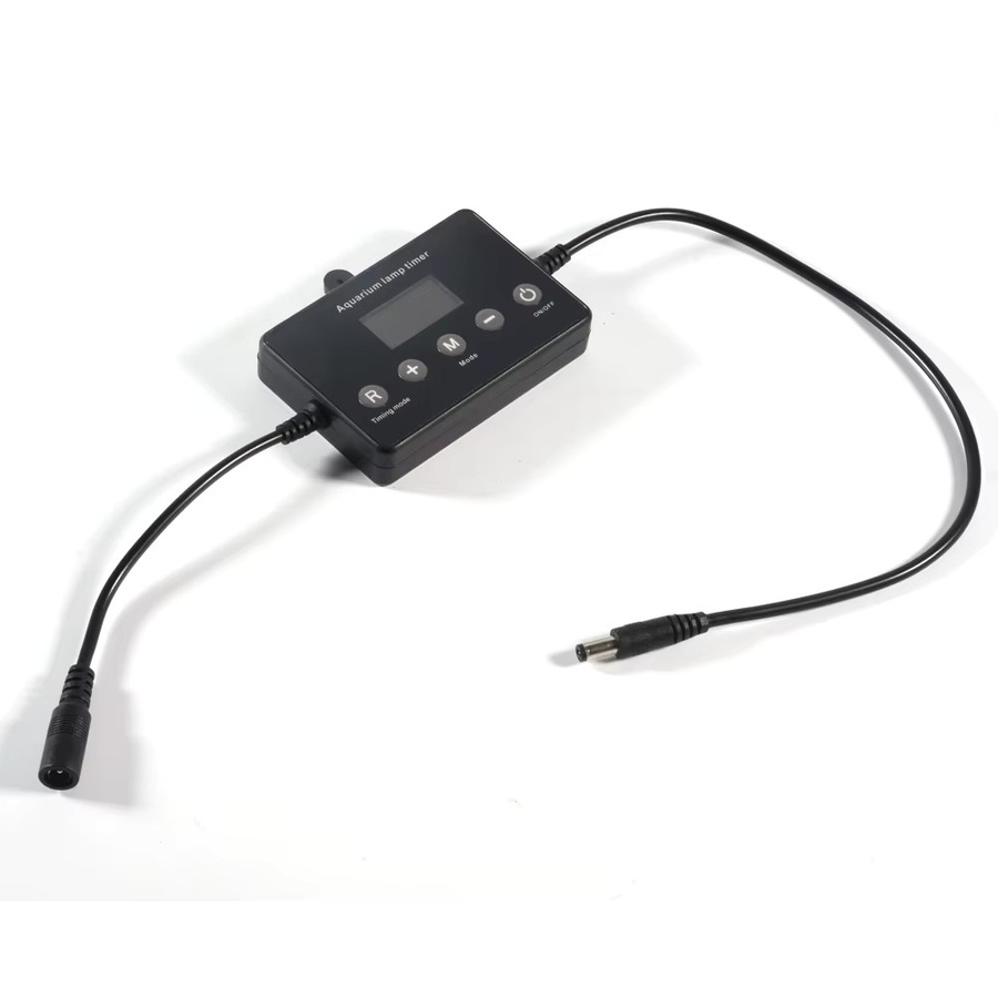 DC12/24V Aquarium LED Timer Controller mit Sonnenaufgang und Sonnenuntergang, Smart Dimmer System in Schwarz - Bild 4
