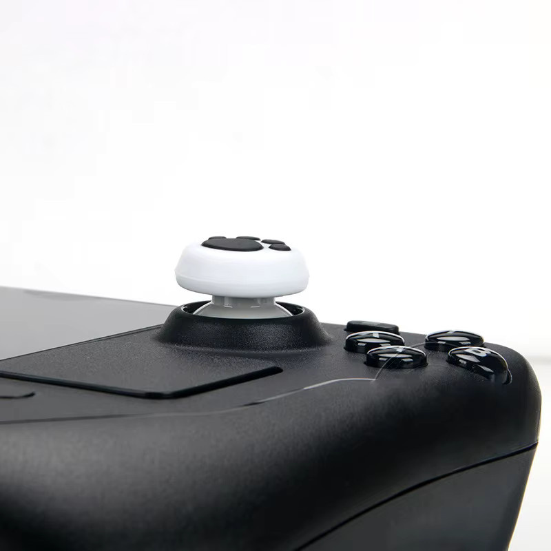 KomoKe Silikon Thumbstick Grip Caps mit Katzenpfoten-Design für Steam Deck OLED und ASUS ROG Ally X, Multicolor - Bild 2