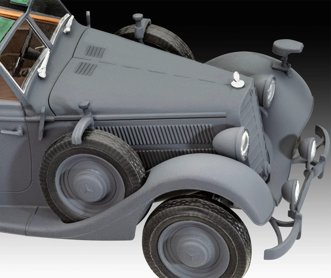Revell Typ 320 (W142) Cabriolet, Modellbau, 1:35, ab 12 Jahren - Bild 3