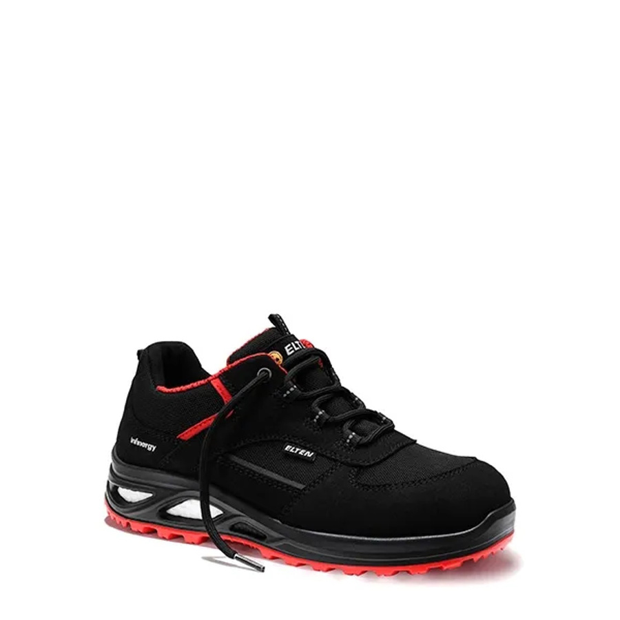 Elten Damen Sicherheitshalbschuh Hannah XXTL Low ESD S3 in Schwarz-Rot, Größe 40 - Bild 2