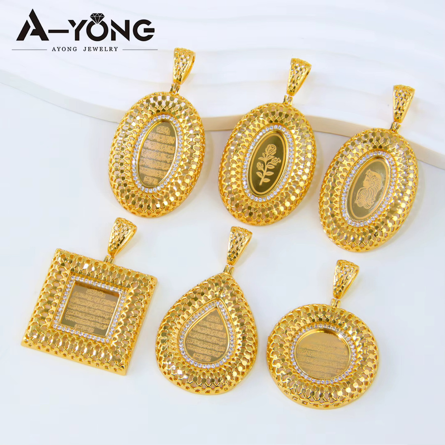 A-YONG AYONG JEWELRY Anhänger 18k vergoldet, Vintage, Damen - Bild 2