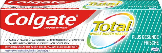 Colgate Total Plus Gesunde Frische Zahncreme, 75 ml - Bild 1