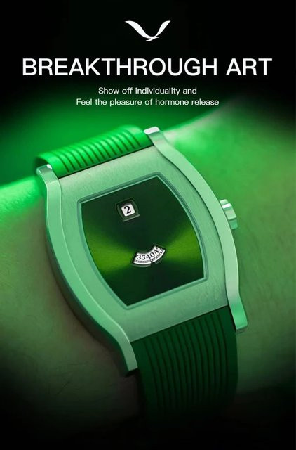 Specht & Söhne Jump Hour Armbanduhr, Automatik, Edelstahl, Kautschuk, Herren - Bild 1