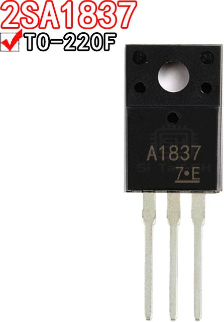 Si Tai&SH Transistor Set 10 Stück in Schwarz mit SA1837, SC4793, SA1930, SC5171, SA2210, SC6082, SA2222, SC6144 im TO-220F Gehäuse - Bild 1