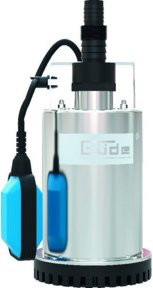 Güde Schmutzwasser-Tauchpumpe GFS 4000 INOX in Silber, 400 Watt, 7000 l/h, Förderhöhe 6,5 m - Bild 1