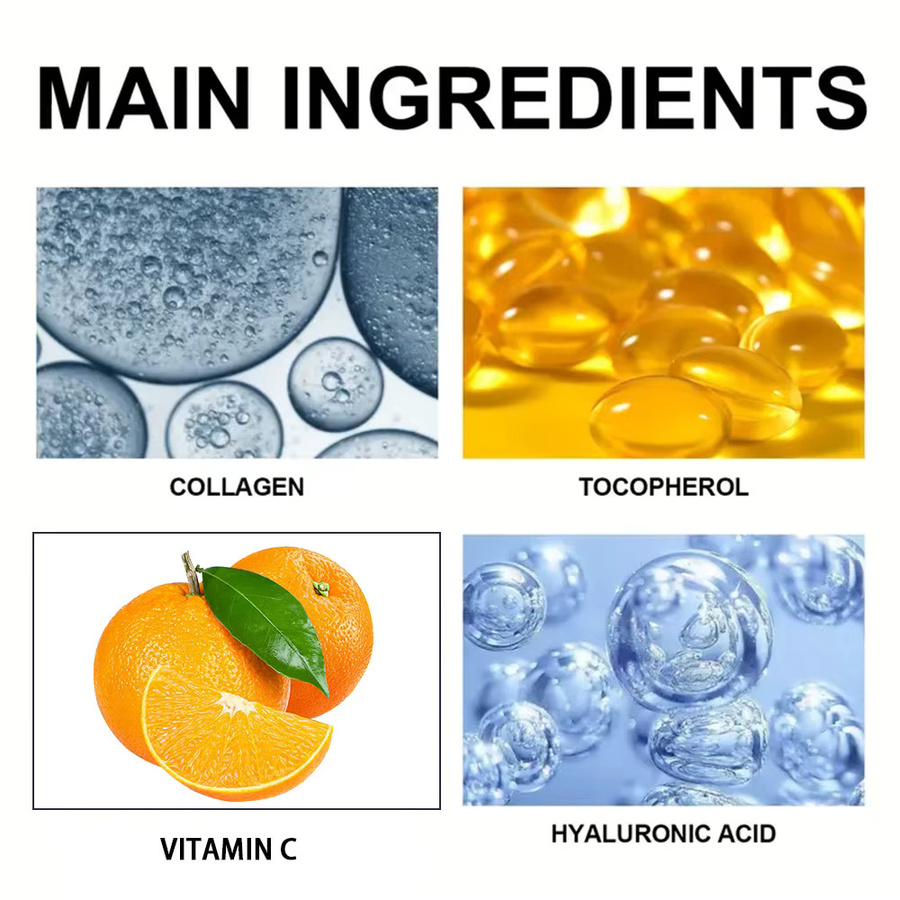 YOUNGCOME Gesichtsserum mit Vitamin C, Hyaluronsäure, Unisex - Bild 3