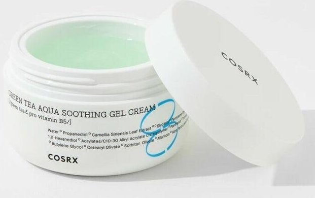 COSRX Grüner Tee Aqua Beruhigende Gel-Creme, 50 ml, Gesichtspflege - Bild 1