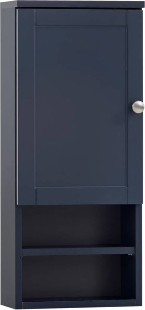 Hängeschrank Jesper von Möbelpartner in Blau Dunkel mit Landhausoptik, B/H/T: 30,3 x 70 x 16 cm - Bild 1