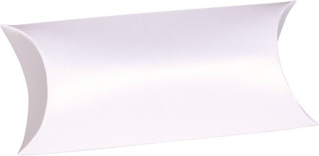 Heyda Faltschachtel aus Kraftpapier in Weiß für Adventskalender und Weihnachten - Bild 1