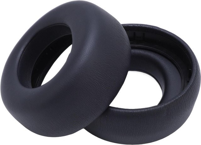 Sony Ersatz-Ohrpolster für Pulse Elite Wireless Headset aus Proteinleder mit Memory-Schaum in Schwarz - Bild 1
