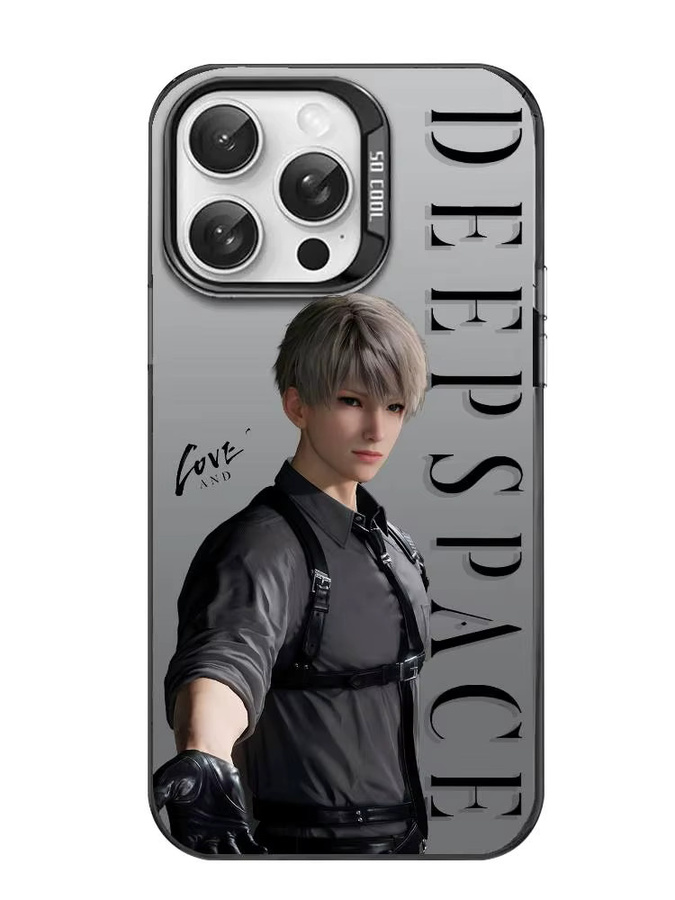 Love And Deepspace Xavier Handyhülle für iPhone 11 bis 17 Pro Max, Aurora Funda, mehrfarbig, matt mit Laser-Effekt und metallischem Design - Bild 6