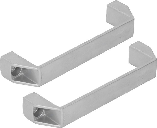 2 Stück Türgriff Zug aus Aluminiumlegierung in Silber mit 180 mm Lochabstand - Bild 1