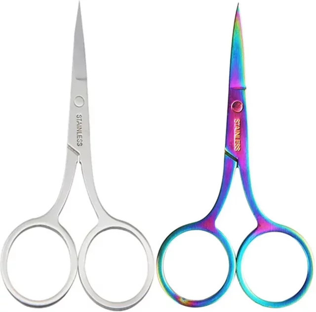 vvocci Augenbrauen- und Wimperntrimmer, Silber, Unisex - Bild 1