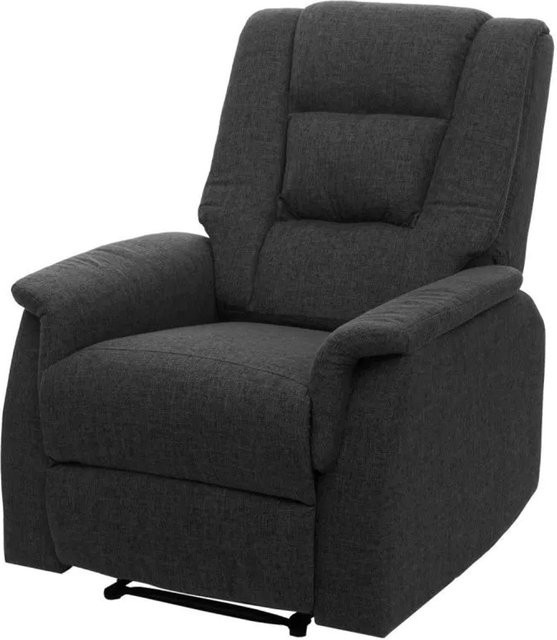 MCW Relaxsessel F23 Fernsehsessel aus Stoff in Grau, B/T/H: 102 x 79 x 96 cm - Bild 2