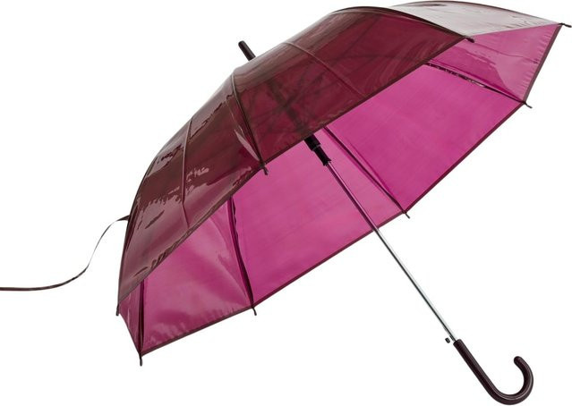 HAY Canopy Regenschirm aus Kunststoff in Schwarz, Rot, Lila oder Transparent - Bild 1