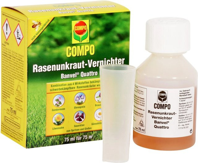 Compo Banvel Quattro Rasenunkraut-Vernichter mit 75 ml - Bild 1