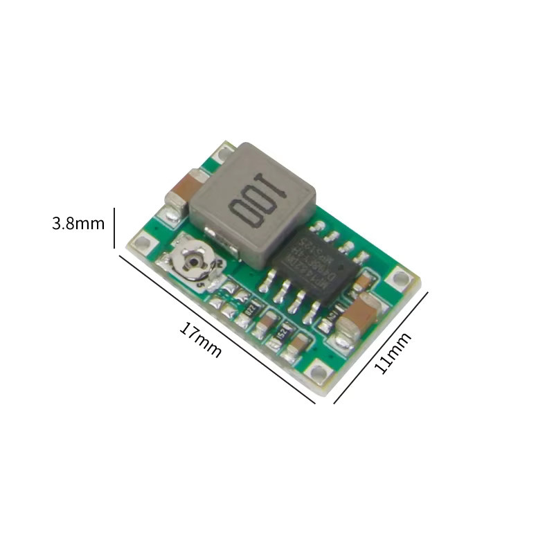 ELECAPITAL Mini360 3A DC Spannung Step Down Buck Modul, Farbe: Grün - Bild 3
