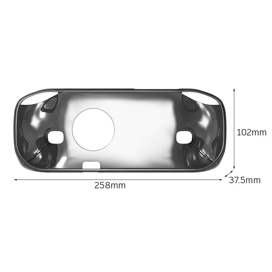 MangMi Pocket Max Schutzhülle aus transparentem TPU, ultradünne und stoßfeste Hülle für deine Konsole - Bild 4