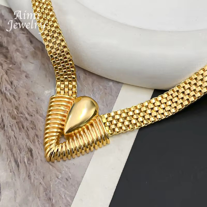 HIPUNK Schmuckset, 18 Karat vergoldet, Gold, Damen - Bild 2