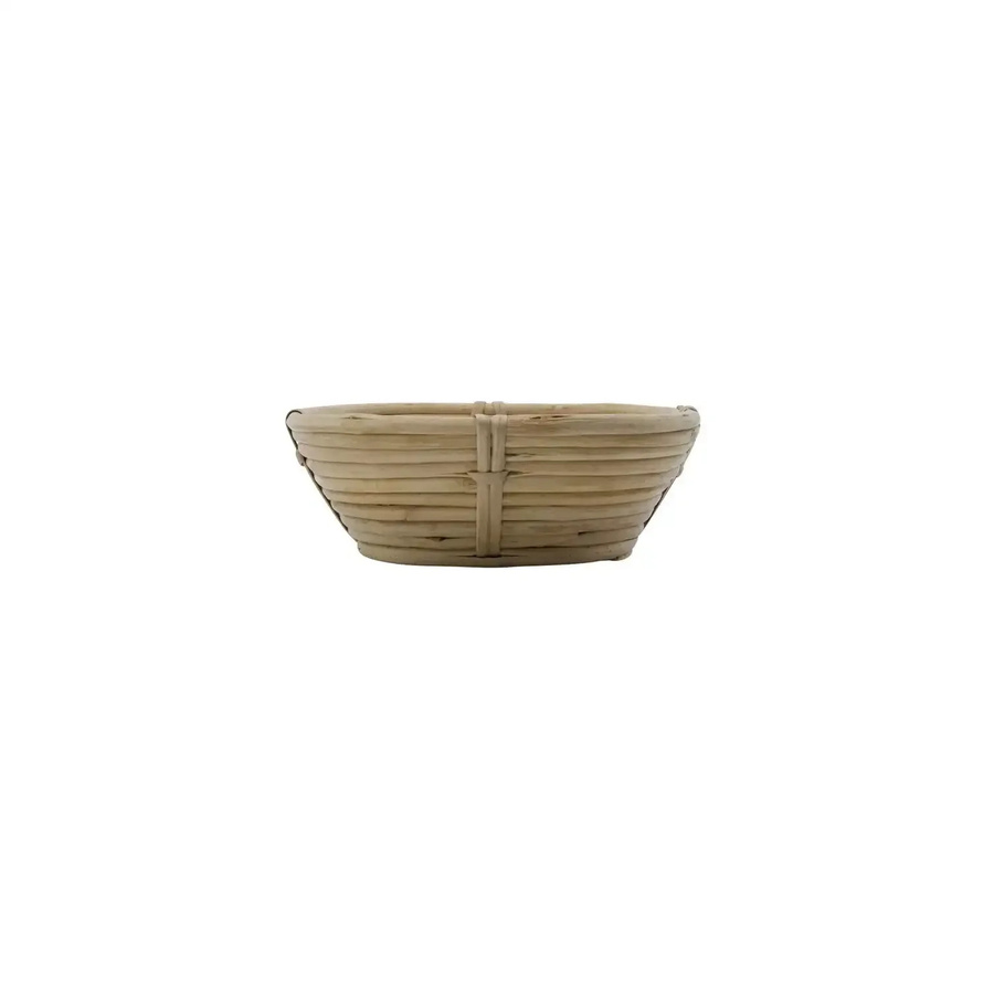 House Doctor Korb konisch in Naturfarbe aus Rattan, Durchmesser: 15 cm - Bild 1