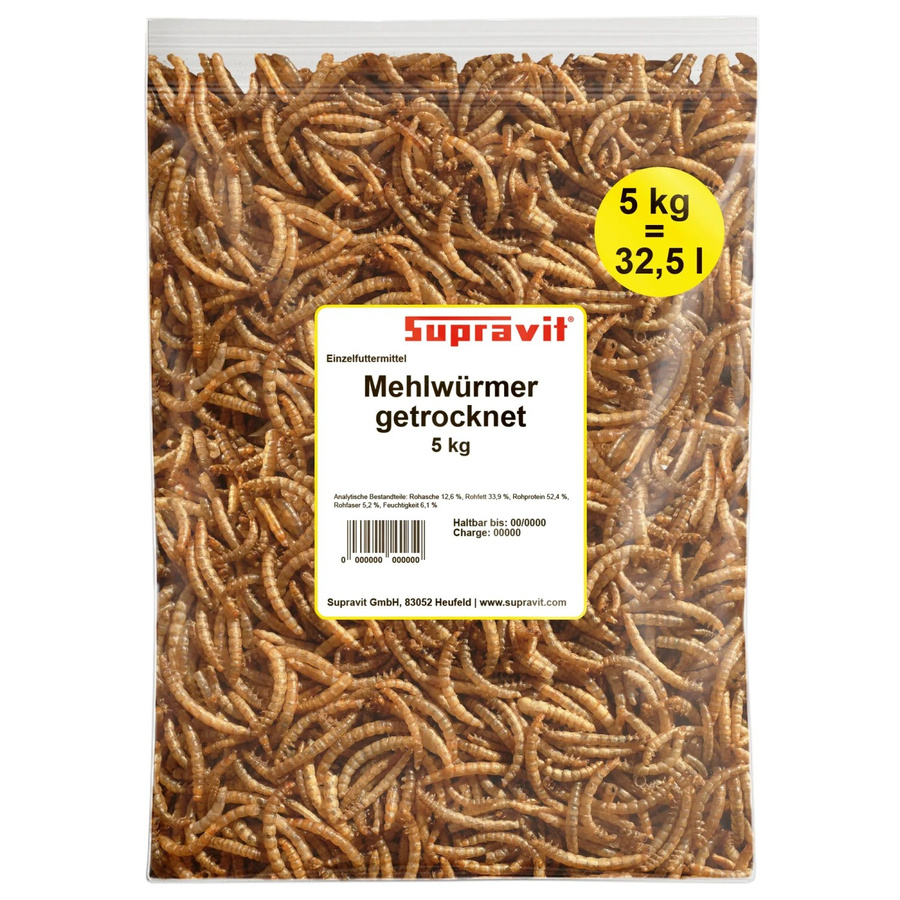 Supravit Mehlwürmer Wildvogelfutter - Bild 2