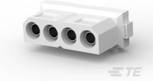 TE Connectivity 770997-1 Steckverbinder in Weiß - Bild 1
