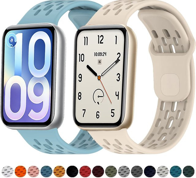 Xiaomi Uhrenarmband Silikon, Bunt, Unisex - Bild 1