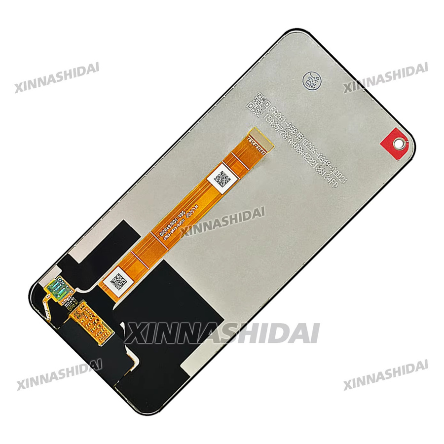 Oppo A72 5G Display-Baugruppe mit Rahmen und Touchscreen in Schwarz (Modell PDYM20 CPH2067) - Bild 2