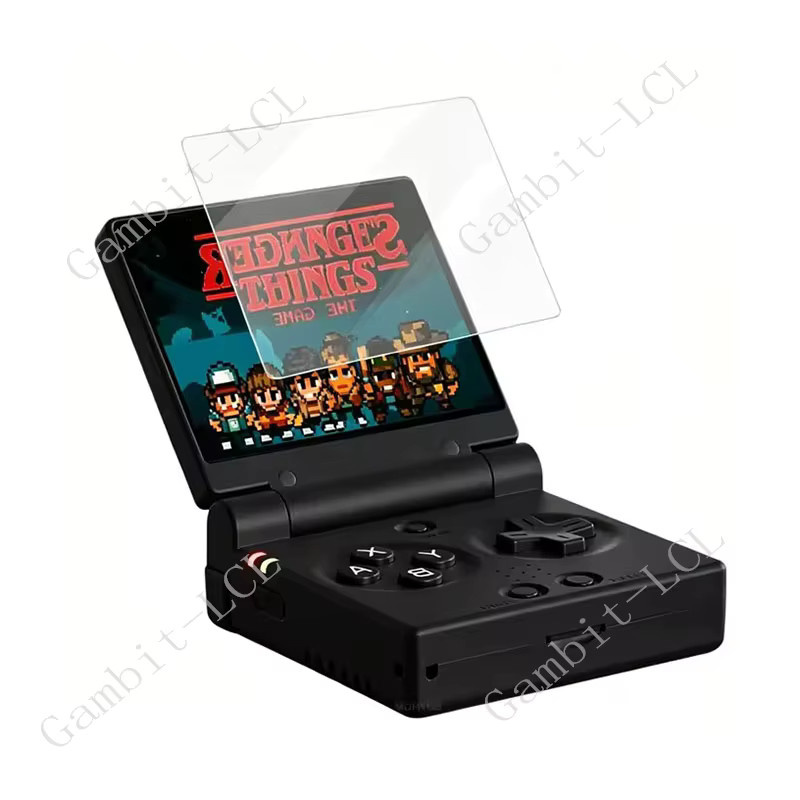 2/4er Set gehärtetes Glas Bildschirmschutz für MIYOO Mini Flip Retro Handheld-Spielkonsole, transparent - Bild 2