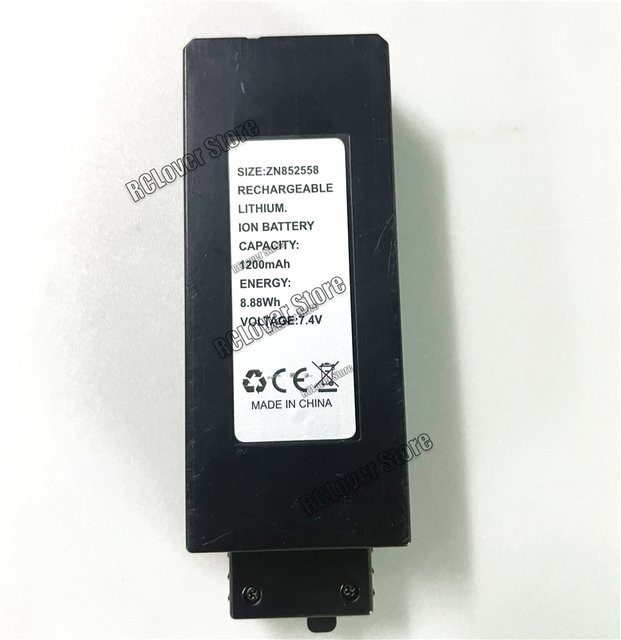 RC ERA C190 Li-Ion Akku für H145 RC Hubschrauber, 7,4 V, 1200 mAh, Schwarz - Bild 1