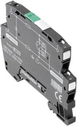 Weidmüller VSSC4 CL 12VDC 0.5A Überspannungsschutz-Ableiter 10er Set, Schwarz - Bild 1