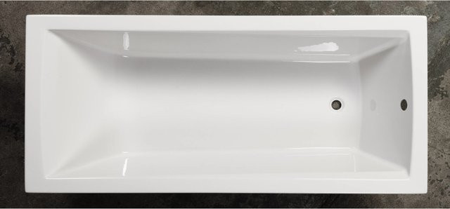 Sanotechnik Körperform-Badewanne Gala in Weiß, B: 170 cm, T: 75 cm - Bild 1