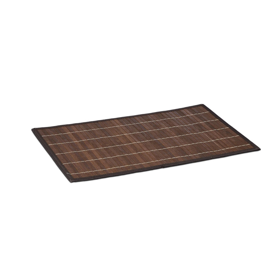 Relaxdays Tischset 6er Set aus Bambus in Braun, rutschhemmend, B/T: 45 x 30 cm - Bild 2