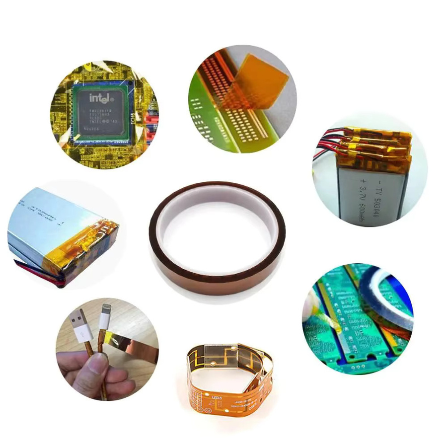33M Hochtemperatur-Polyimid-Klebeband als Wärmeisolierendes Klebeband für die Elektroindustrie und zum Schutz von 3D-Druckplatten - Bild 4