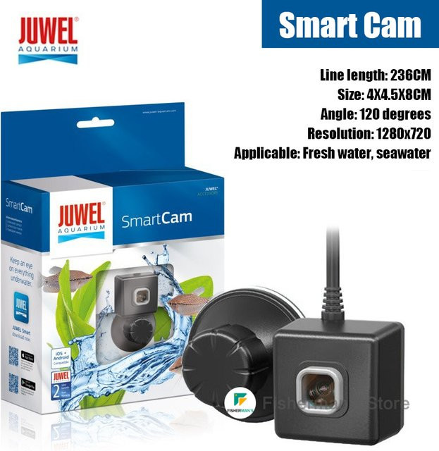 JUWEL Aquarium SmartCam Wireless Wifi Remote Monitoring Kamera in Schwarz - Bild 1