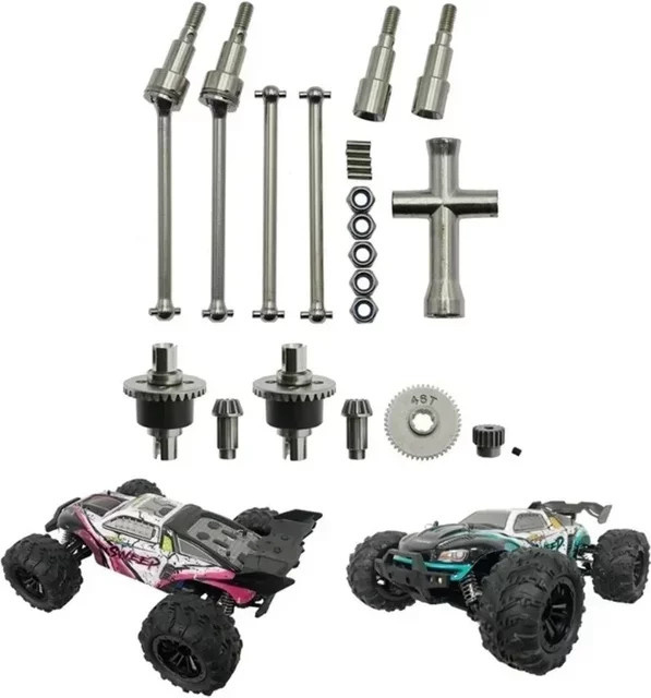 TIMEA Metall-Differential- und Antriebswellen-Set, Zubehör - Bild 1