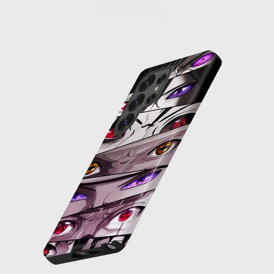 Schutzhülle mit Naruto-Motiven für Samsung Galaxy S26 S25 Ultra S24 Ultra S23 Ultra S20 FE A56 A36 A26 A16 in Multicolour - Bild 2