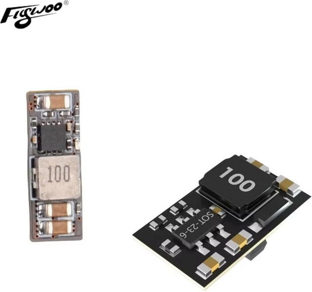 Flywoo BEC Modul für FPV Drone DIY Teile, 5V/12V 2A und 3,3V 1,5A, Schwarz - Bild 1