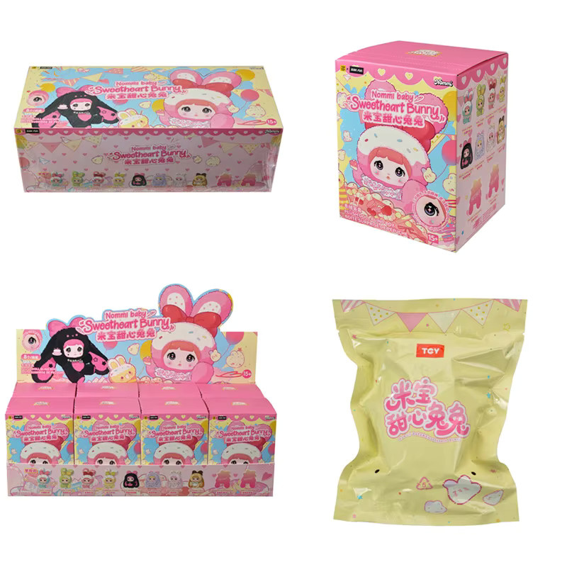 Nommi Baby Sweetheart Bunny, Blindbox-Puppe, Überraschungstüten-Anhänger, ab 14 Jahren - Bild 2