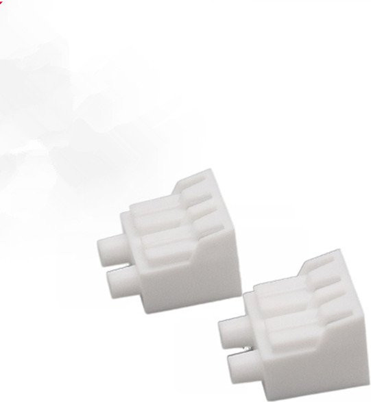 ZSHZTL Staubschutzstecker und Staubschutzkappen für LC-Duplex-Glasfaser-Patchkabel in Schwarz und Weiß - Bild 1