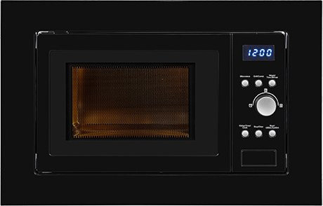 Exquisit EMW 1770-G-D-030 Einbau-Mikrowelle mit Grill in Schwarz - Bild 1