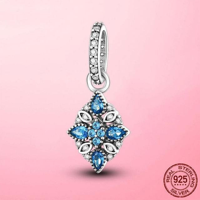 Allbestart Charm 925 Silber, Perle, Zirkonia, Damen - Bild 1